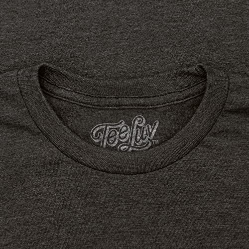 Tee Luv Men's Casual Short Sleeve Heather T-Shirt2