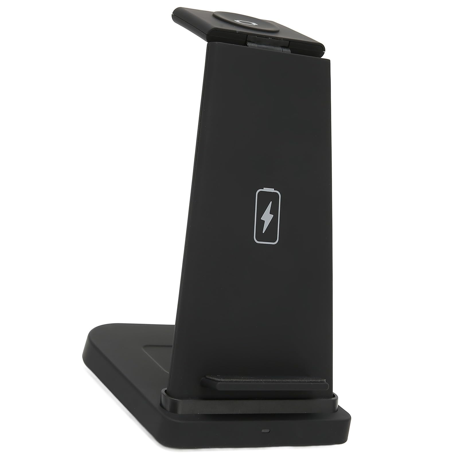 Haofy Caricatore Wireless 3 in 1 Design Ergonomico Diviso Supporto di Ricarica da 15 W per Dispositivi IOS Uso in Viaggio Leggero