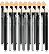 UorPoto Foam Eyeshadow Applicators Double Sided Sponge Tip Reusable,20Pcs Professional Organic Lo...