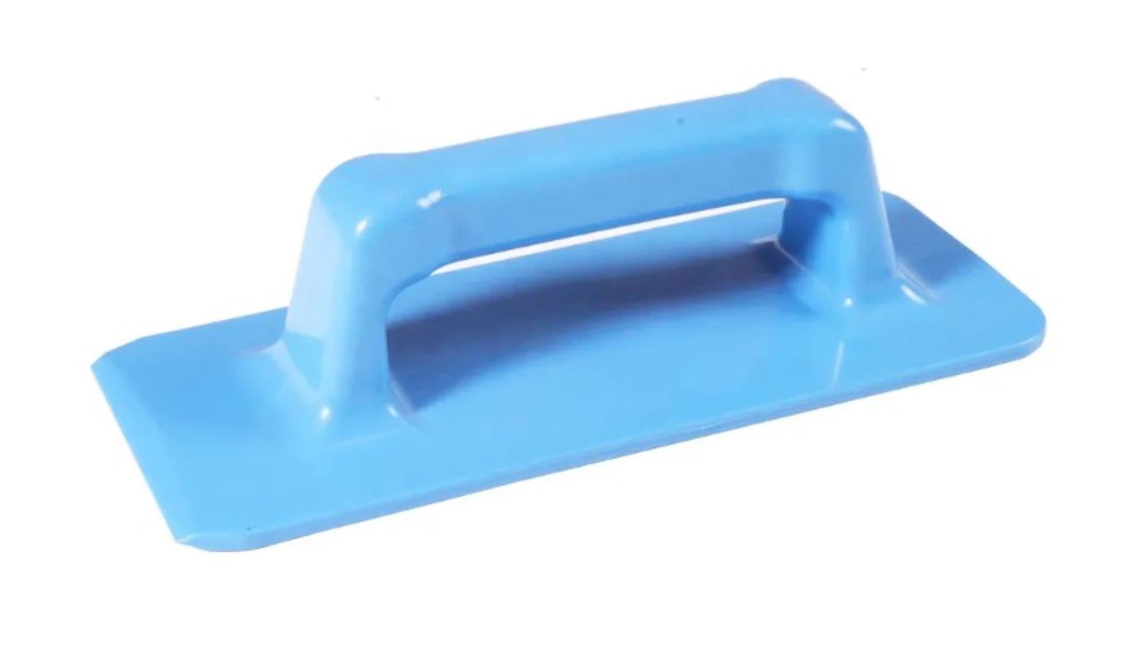 Handheld Utility Pad Holder, Hand Trowel Handled Heavy Duty Hand Scrubber Utility Pad Holder for 4.5" x 10" Utility Cleaning Scouring Scrubber Pads, Compatible with Doodlebug Pads, Pack of 1