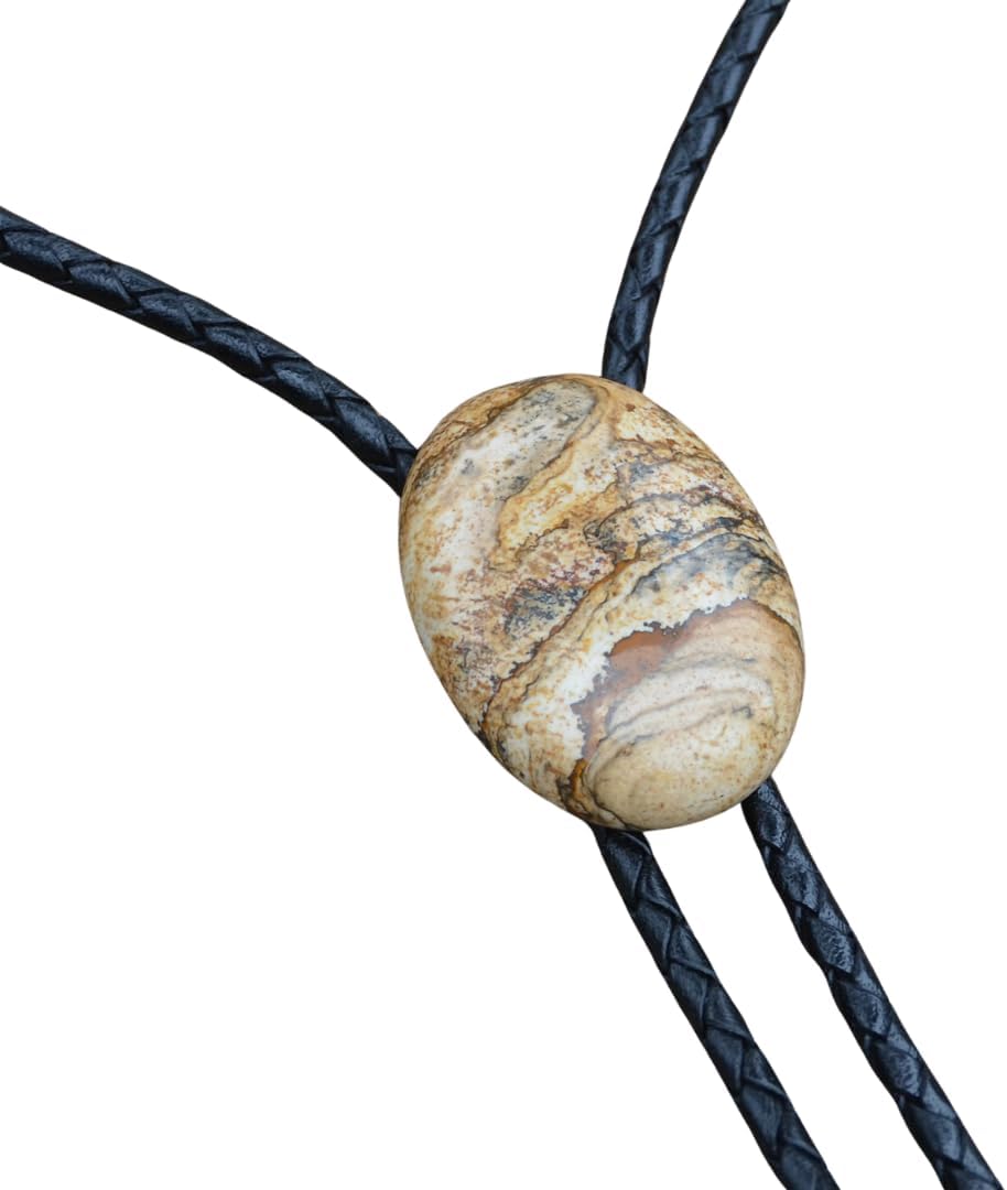 Picture Jasper Stone Bolo Tie