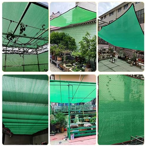 Shading Netting 8x9m, Shade Cloth Greenhouse, Shading Net with Grommets, Awning Shade Netting, for Garden Flower Car Plant Cover Patio Canopy Pergola Greenhouse - Image 2