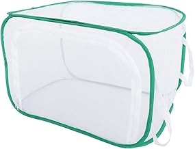 BuyWeek Butterfly Habitat Cage, 40 × 40 × 60 cm Foldable Butterfly Dragonflies (L)