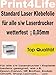 Produktbild Print4Life P4L - 10 Blatt DIN A4 Standard Laser Kopierer Klebefolie klar wetterfest