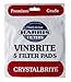 Harris Crystalbrite Pads 5pk Harris Crystalbrite Filter Pads Use with Harris Vinbrite MK3 Filter Kit