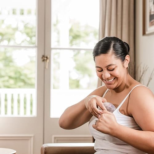 Miniatura 7 de Haakaa Copa de lactancia de silicona para lactancia, colector de leche materna para amamantar pezones, protege los pezones doloridos, extra suave y