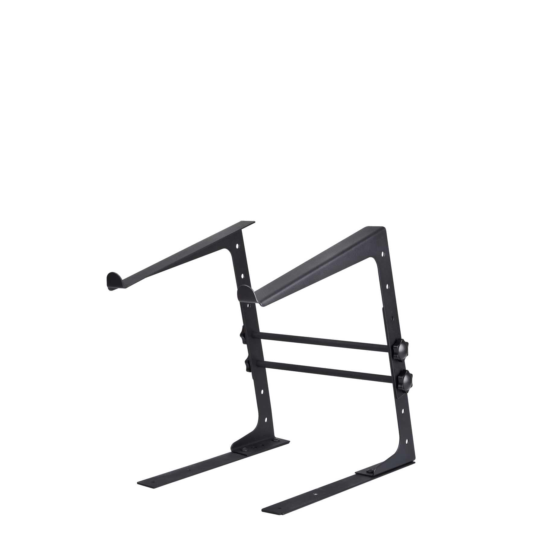 Reloop Laptop Stand V.2 - pour tous les ordinateurs portables actuels jusqu'à 17", antidérapant et résistant aux vibrations, pouvant être monté sur des consoles, noir