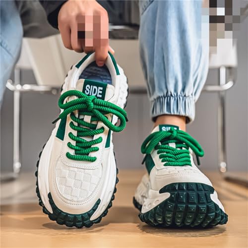 Trendy Men's Fashion Chunky - Sole Sneakers with Unique Design - Ideal for Sports, Walking and Casual Wear, Combining Style and Comfort4