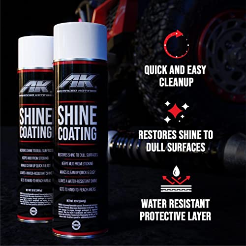Advanced Kotings High Gloss Shine Coating Spray 12oz 2 Pack miniatura 2