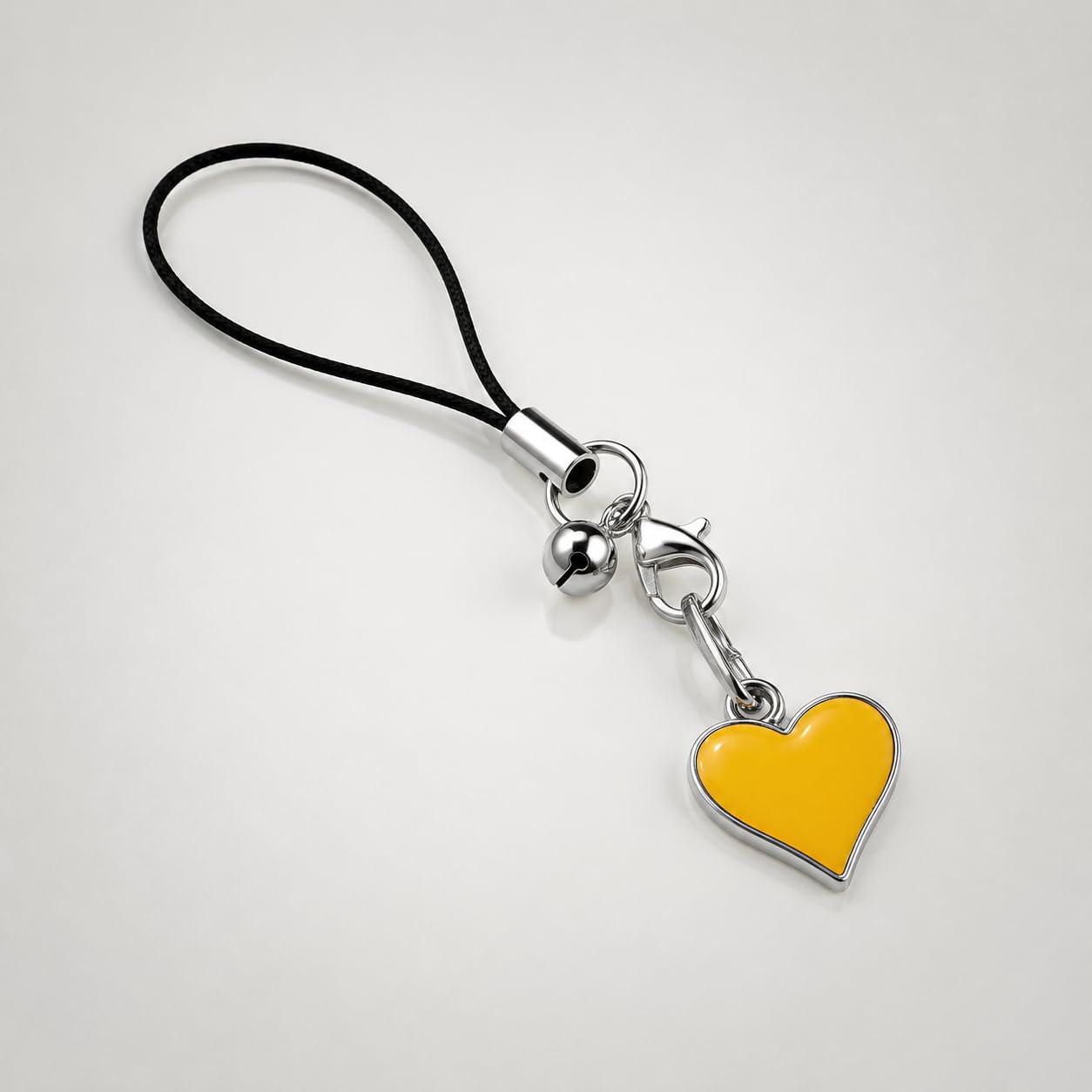 2Pcs Cute Cartoon Mobile Phone Charms with Line Loop,Kawaii Charms for Phone Case,Chain Mobile Accessories Good Luck Lanyard for Women Girls - Bag-image-1