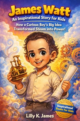 James Watt: An Inspirational Story for Kids: How a Curious Boy’s Big Idea Transformed Steam into Power (An Inspirational Inventors Stories for Kids Book 4) (English Edition)
