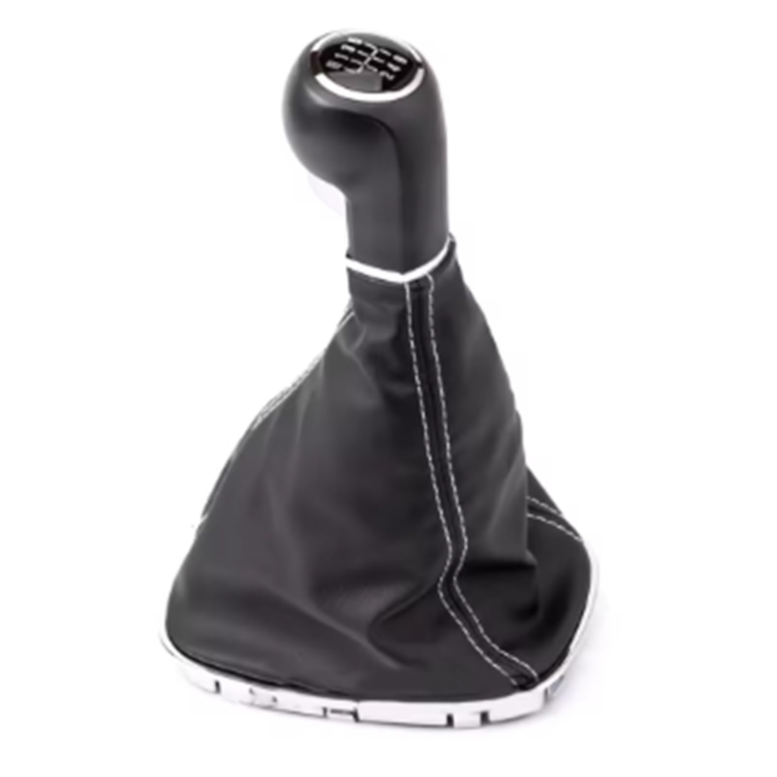 DWTNMEX Gear Shift Knob for Corsa D S07 Hatchback 2006-2014 Car Gear Shift Knob Head 6 Speed Lever-Stick with Gaitor Boot Cover 009140093