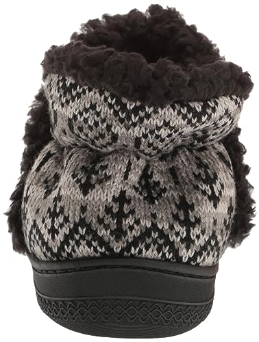 MUK LUKS Women's Faux Suede Mini Bootie Slipper3