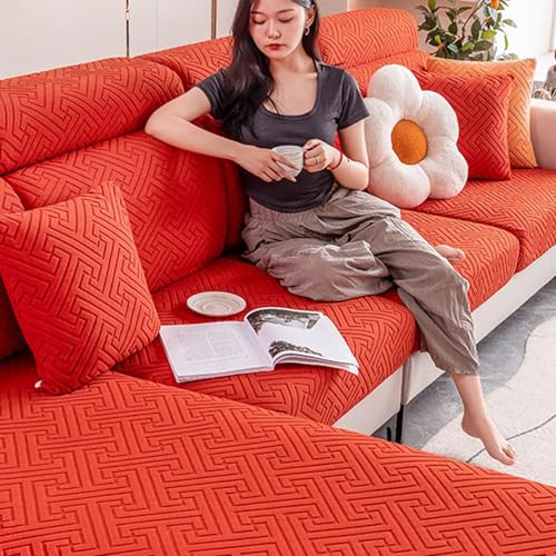 Aksamitne poszewki na poduszki na sofę do salonu, indywidualny ochraniacz siedzenia (styl 1 pasuje do 2-osobowej szer. 65–95 cm dł. 95–135 cm) – stylowe pokrowce na meble