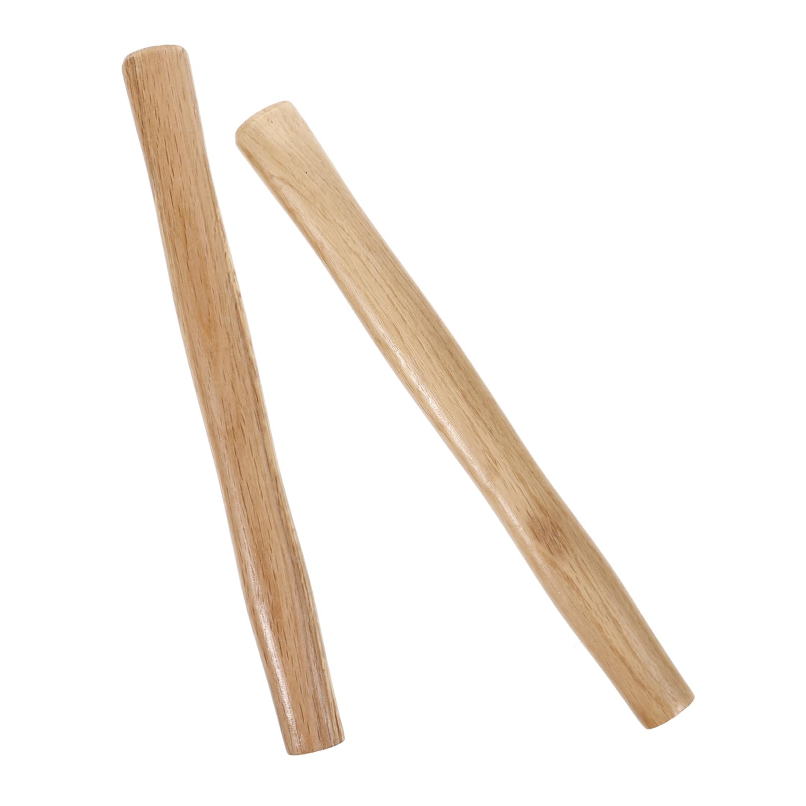 Balacoo 2pcs Wood Hammer Handle Hoes Handle Hammer Supply Hammer Wood Handle Wood Beige