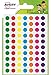 AVERY - Sachet de 420 pastilles autocollantes couleurs assorties, Diamètre 8mm,