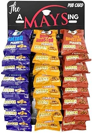 BFS Big D 24 Packs Mixed Nuts 'Amaysing' Pub Card: Salted | Dry Roasted | Honey