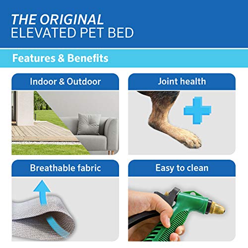 Coolaroo The Original Cooling Elevated Pet Bed - Image 4