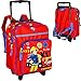 Produktbild alles-meine.de GmbH 2 in 1 _ Kinder Trolley & Rucksack -  Feuerwehrmann Sam Jones  - wasserabweisend & beschichtet - für Mädchen & Jungen - Trolly mit Rollen - Kindertrolley - ..