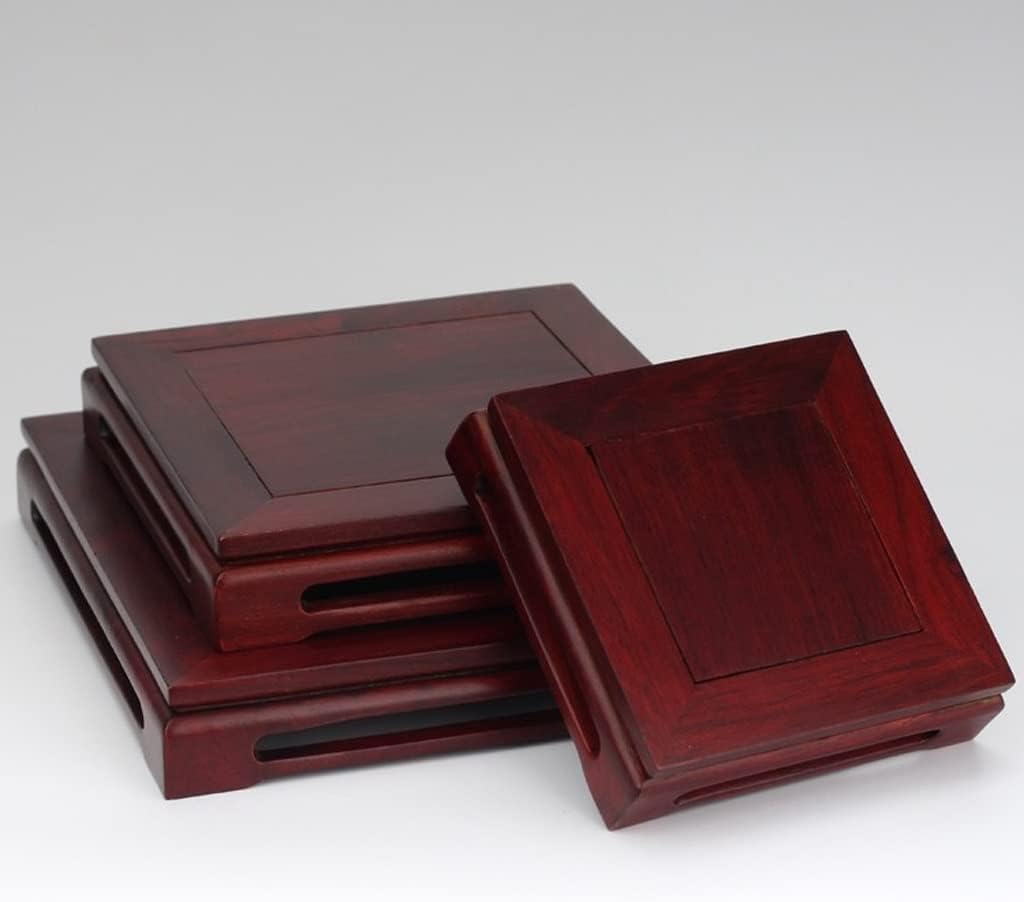 盆栽台座ホームプラントディスプレイスタンド木製花瓶スタンドホームジェイドティーポットディスプレイスタンド屋内植木鉢スタンドリビングル