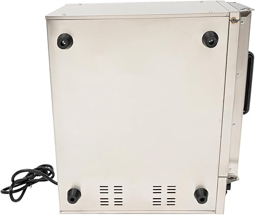 Miniatura 8 de Horno de pizza comercial, horno de pizza eléctrico de 1800 W, de una sola capa, máquina de pizza uniforme para hornear, tiempo de control de