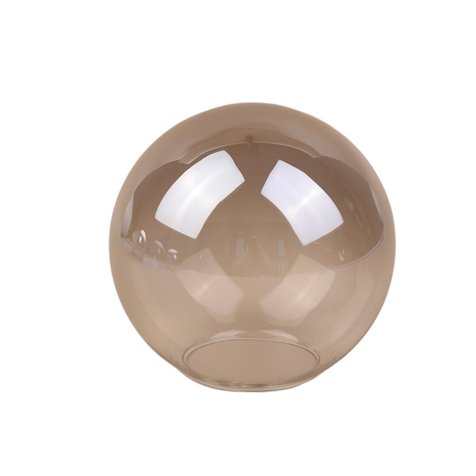Eezii A6-15Cm D13cm D15cm Glass Shade Spherical Glass Lampshade For Chandelier Pendant Light Globe Glass Screw Cover Lampshade