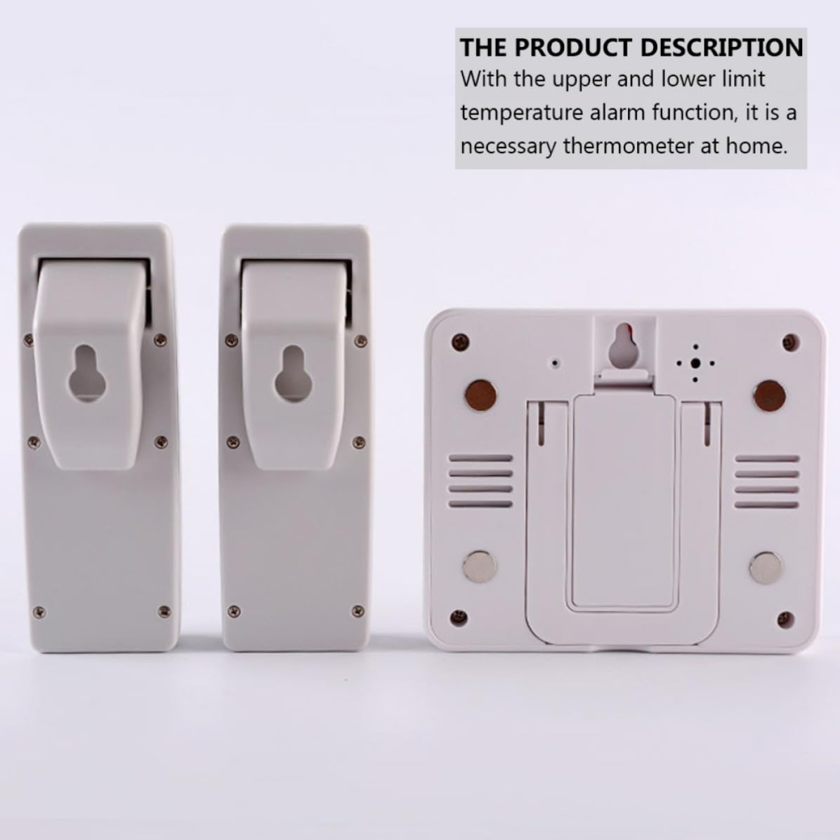 Termómetro Digital Portátil Hogar con Diseño Magnético, Medición de Temperatura de 40°c a 60°c, Adecuado para Pared y Uso en Interiores