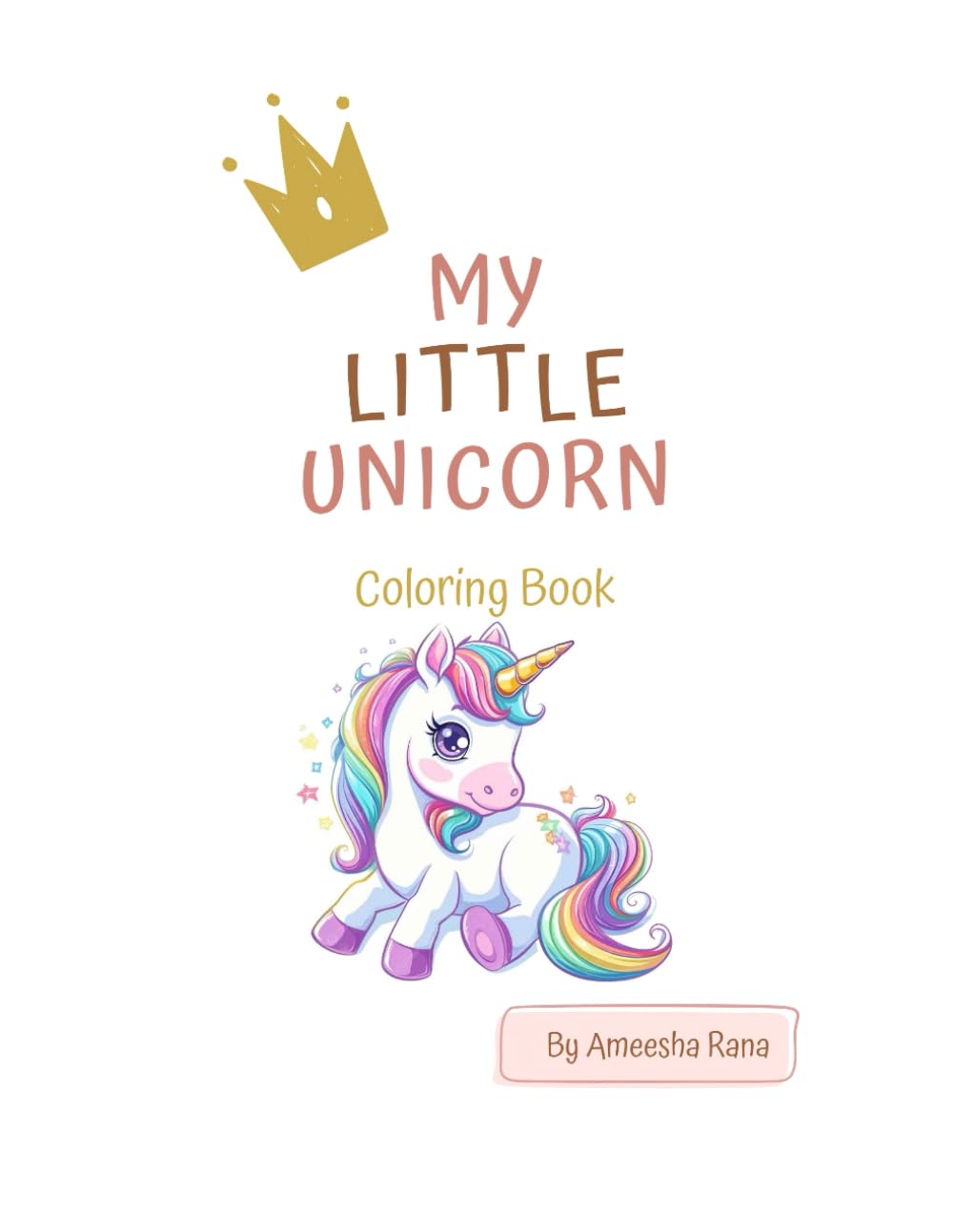 My Little Unicorn: Coloring Book
