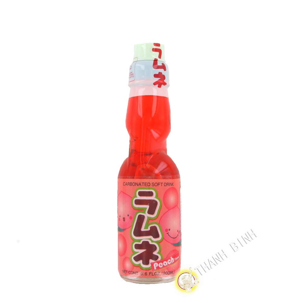 AUTRES MARQUES - Limonade ramune goût pêche CTC 200ml Japon - LX302003