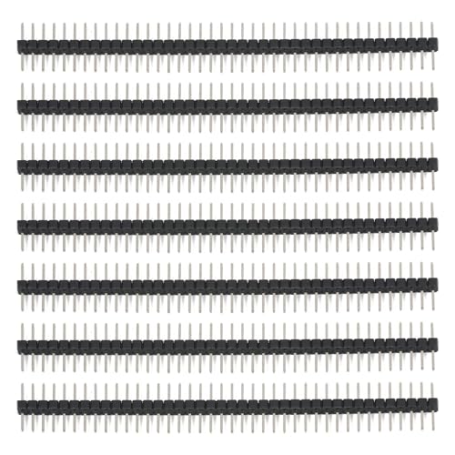 20 Piezas Conectores Pin Header 40 Pines 2.54mm miniatura 5