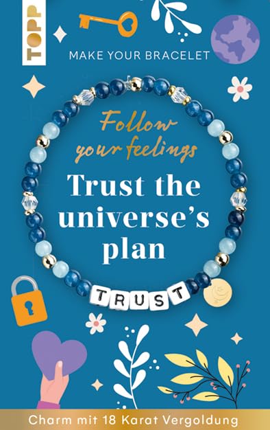 Kit para hacer pulseras de la amistad con tarjeta de regalo de diseño ideal para regalar