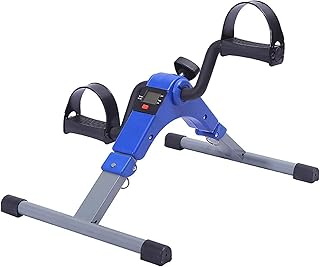 Portable Mini Exercise Pedal Machine - Pedal Exerciser For Seniors, Under Desk Mini Exercise Bike, Pedal Exerciser Foot Cycle Arm Leg, Under Desk Pedal Exerciser, Under Desk Elliptical Machine