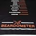Froster Beardometer – Delantal de afeitado para barba con babero recortado con...