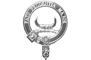 McChesney Scottish Clan Crest Badge - Solid Sterling Silver