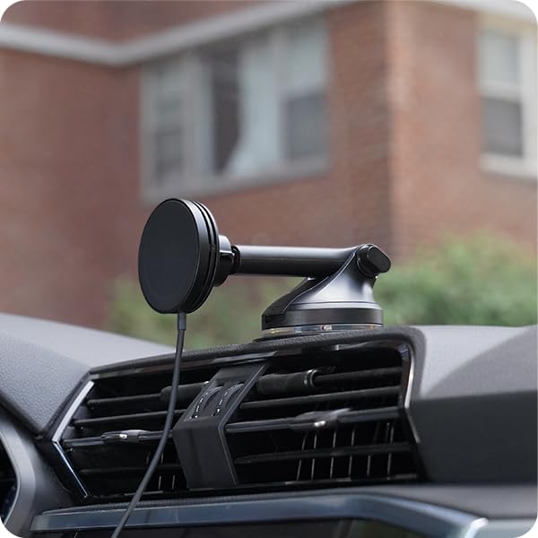 iOttie Velox Qi2 Mini: Magnetic Wireless-Charging Car Mount (Dashboard & Windshield) — view 8