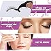Linyuthia 16 Pair Reusable Self Adhesive Eyelashes Waterproof Stable False Lashes Self Stick Easy to Apply False Eyelashes with Tweezers for Women Natural No Eyeliner Look, Black(Natural Style)