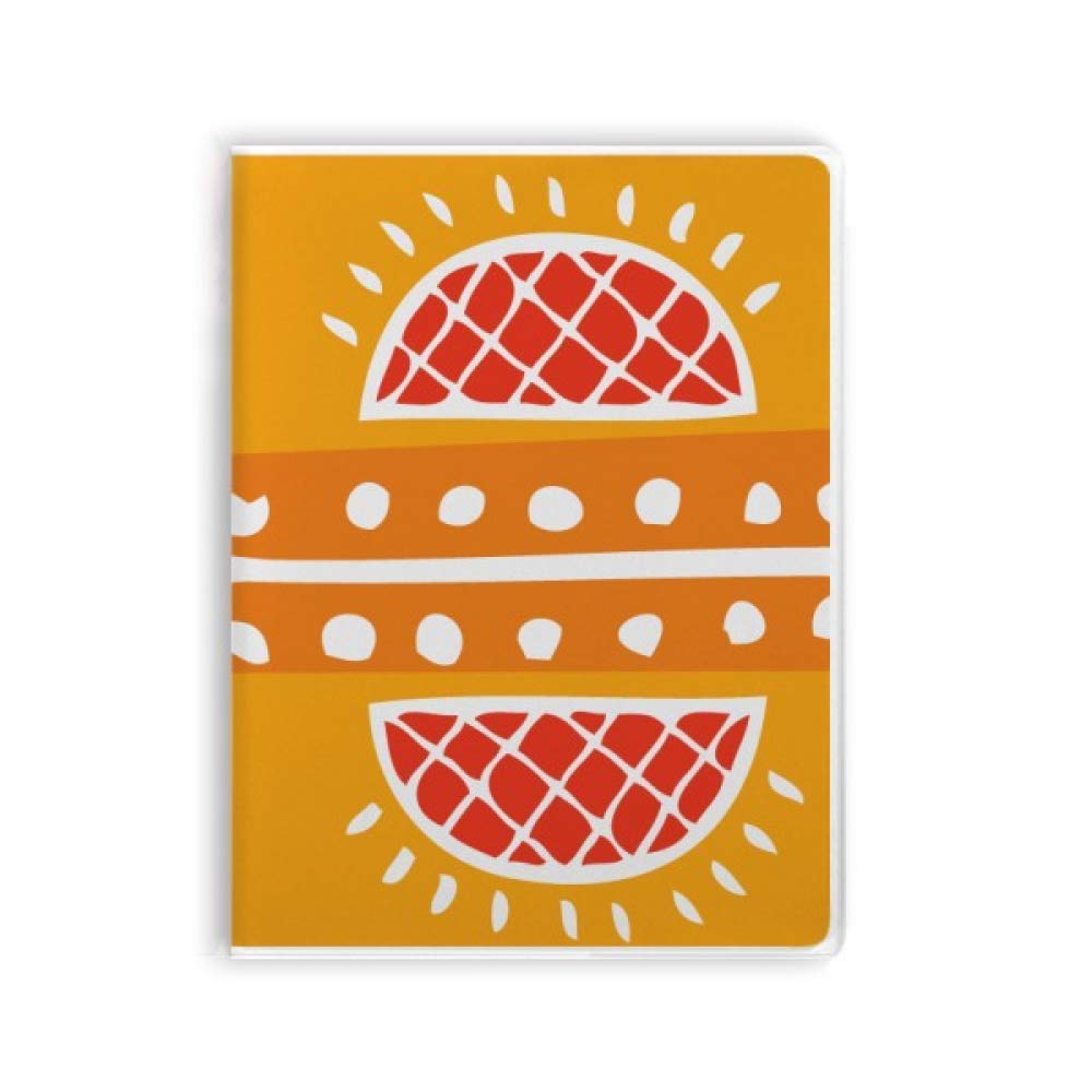 Carnet de notes couverture souple totems Mexique rouge pour écriture dessin et bureau - 4