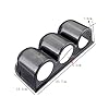 Mintice™ 2" 52mm Carbon Fiber Universal Triple Hole Dash Dashboard Gauge Pod Mount Holder Meter #3