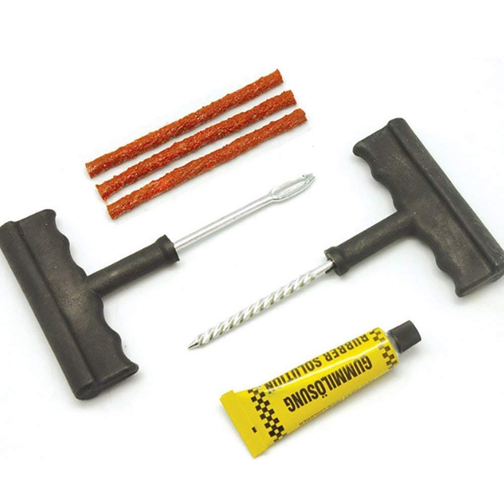 Auto Oprema (Award Winner at INDIA'S Rising Star 2024)®Complete Tubeless Tyre Puncture Repair Full Kit Portable Flat Tire Puncher Fixing Compatible with Mercedes Benz E200 Car