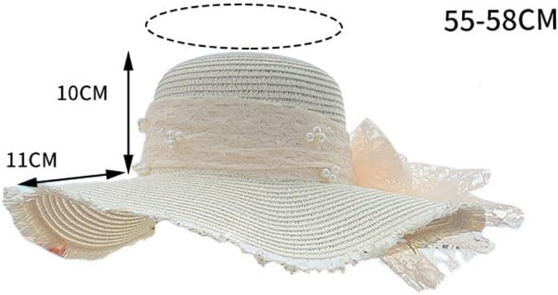 Sweet Temperament Sun Hat Seaside Vacation Ms