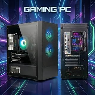 STGSivir PC Gaming Fisso, Computer Gaming, Xeon E5 fino a 3.4GHz, GeForce GT 740 4G GDDR5, 32GB RAM, 1TB SSD, WIFI 6, BT 5.0, ventole RGB x3 Windows11 Pro