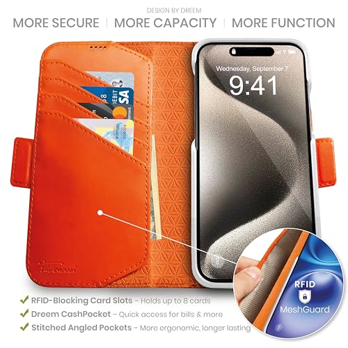Coque iPhone 15 Pro magnétique détachable support RFID - 2