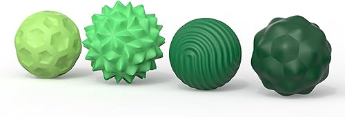 Miniatura 28 de Bolas magnéticas de silicona para ansiedad, 8 unidades, texturas de atracción, bola sensorial con carcasa de silicona para adultos, escritorio