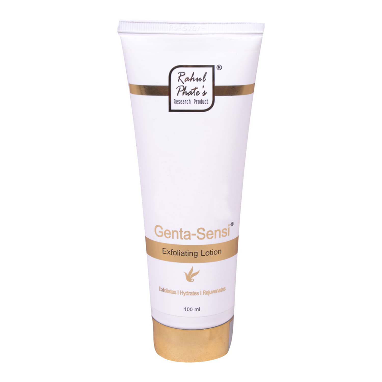 Rahul PhateResearch Product Genta-Sensi Exfoliating Lotion for women for bright shinny smooth clear glowing skin | Anti-Aging Wrinkles|100ml