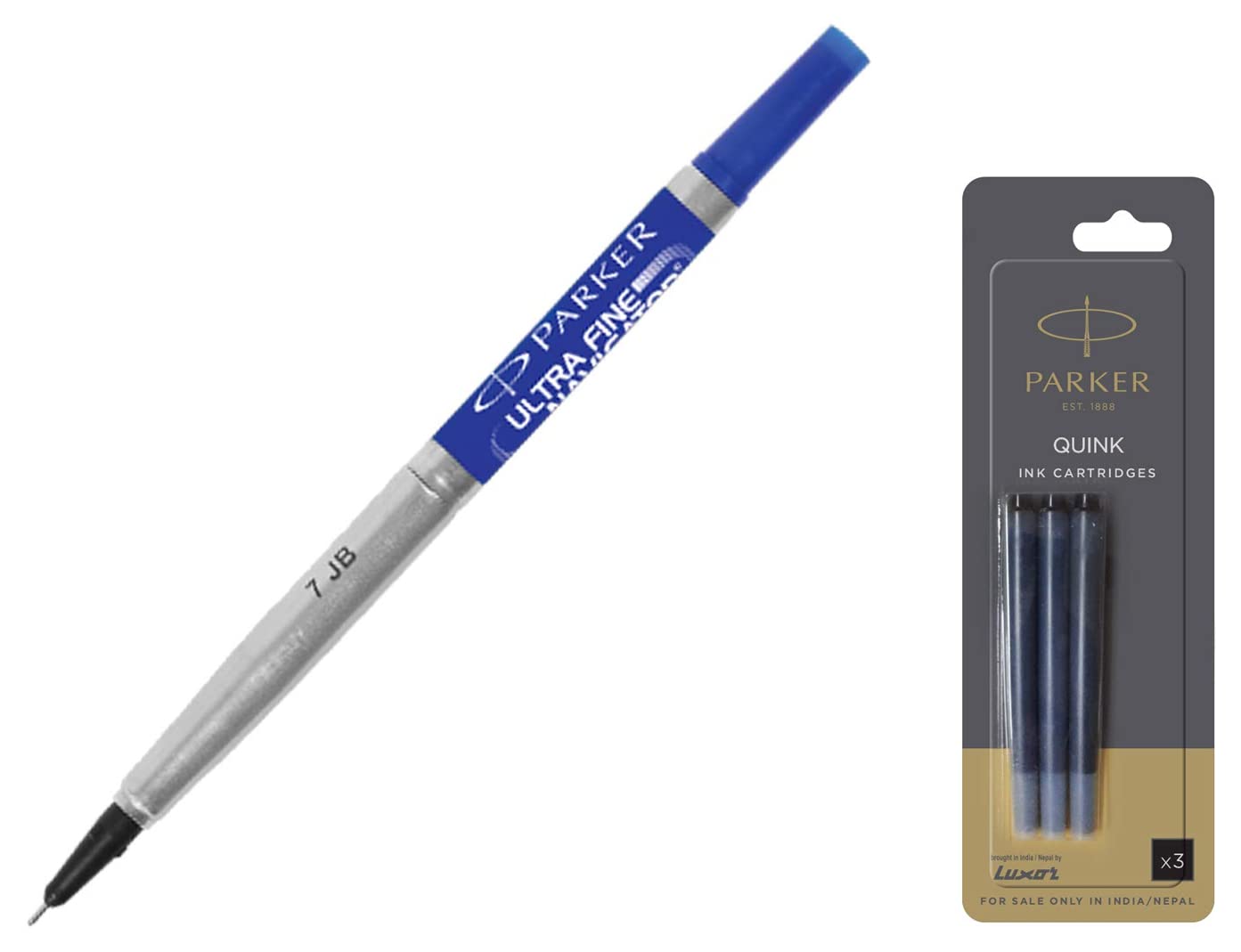 Ballpoint Pen Parker Ultra Fine Navigator Refill Blue Refill