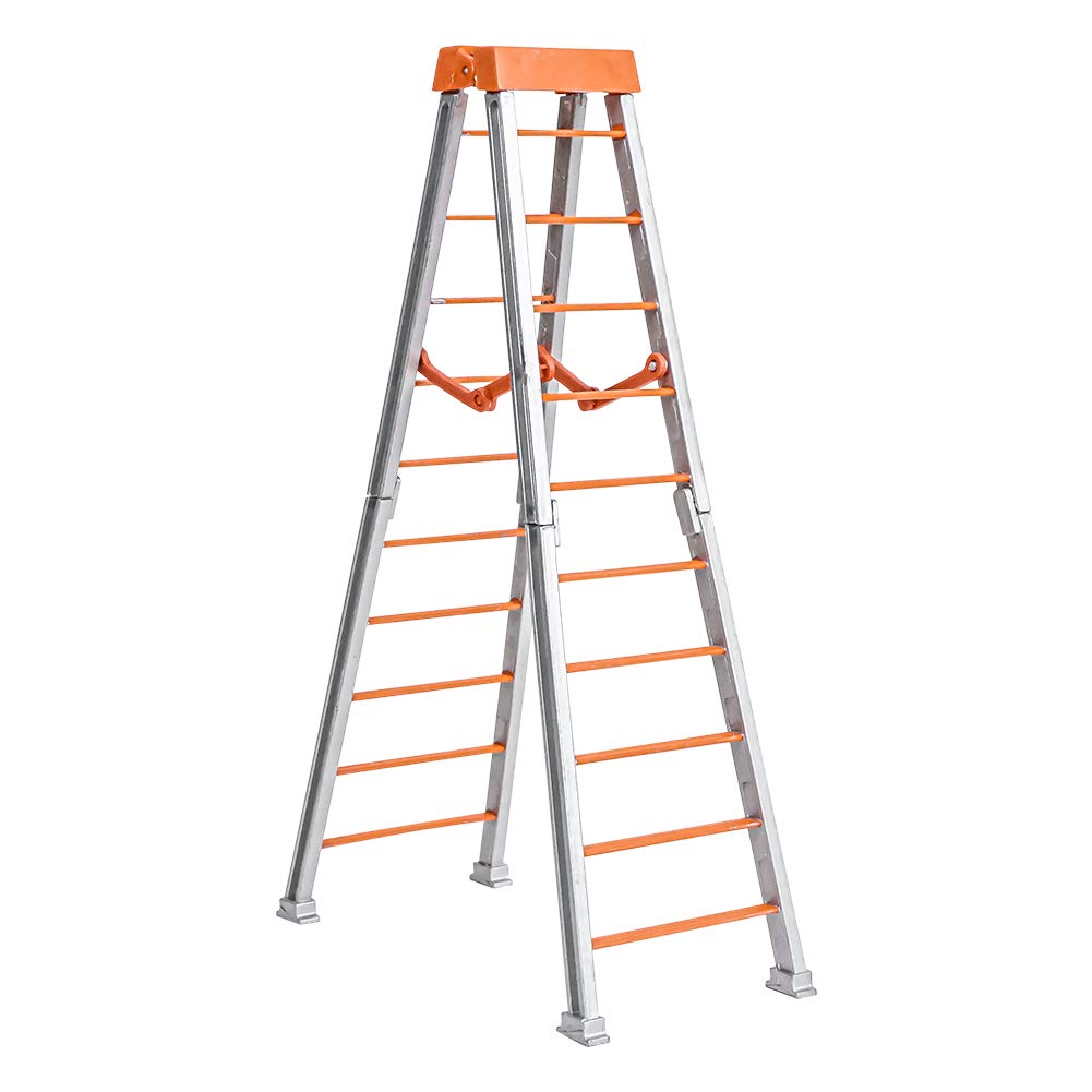 Large 10 Inch Breakable Orange Ladder for Wrestling Action Figures