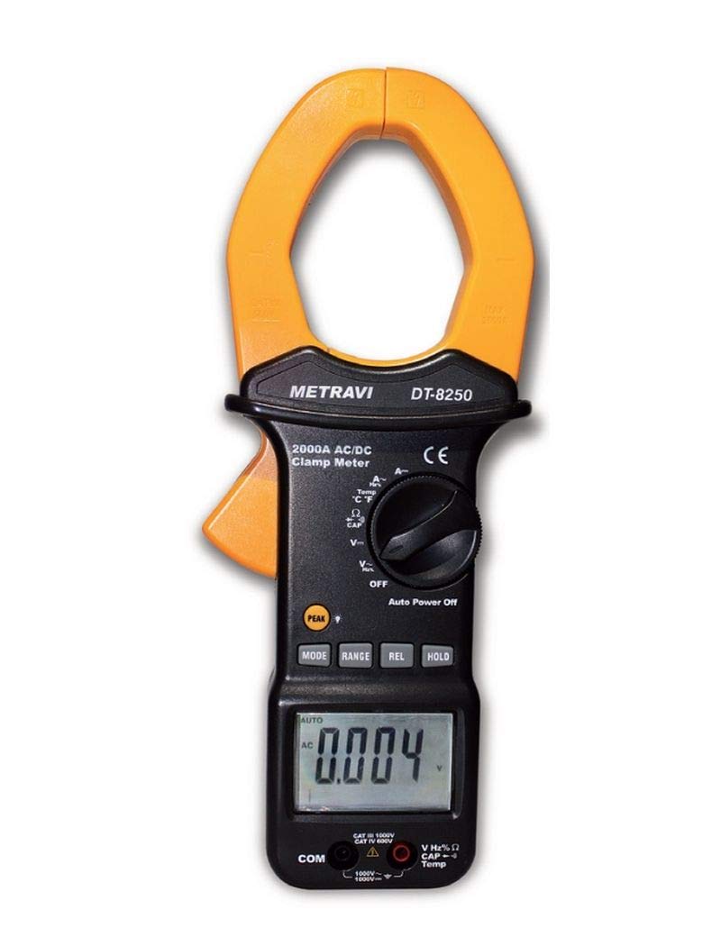 Metravi DT-8250 Big Jaw AC/DC Clamp Meter 2000A, Fully-protected, Auto-ranging (B07SR2Q2L6) Amazon Price History, Amazon Price Tracker