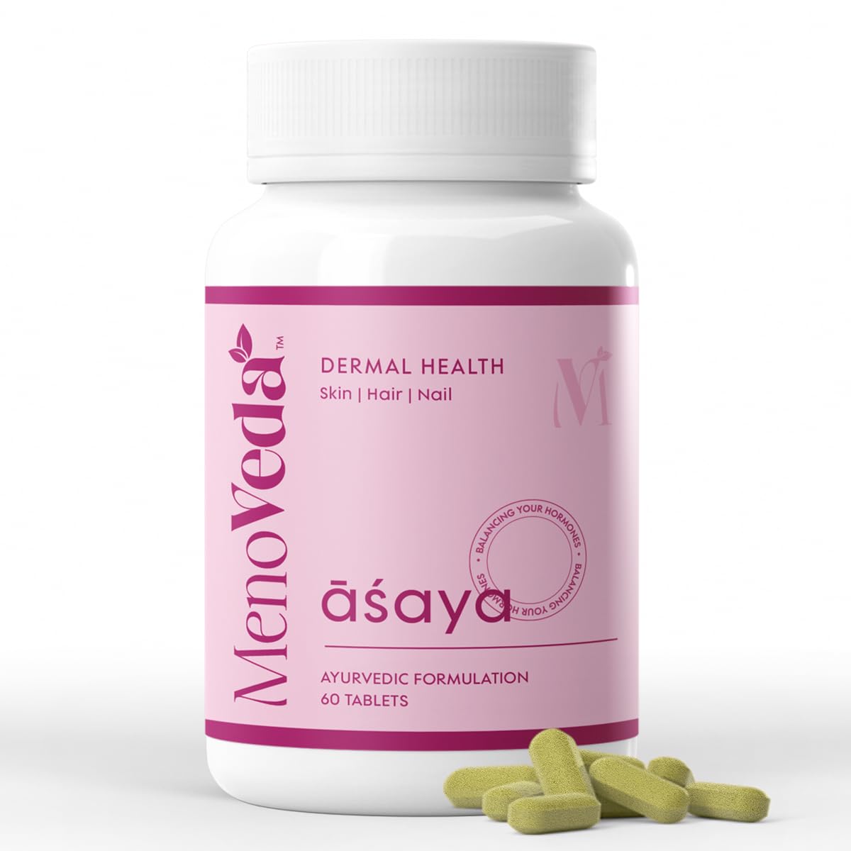 Menoveda Asaya Menopause Supplements For Women | For Nourished and Health Skin Radiance, Nails And Hair | Reduces Hair Fall and Dark Spots | Perimenopause Multivitamins for Women - 60 Tablets (B0CSPT1JKK) Amazon Price History, Amazon Price Tracker