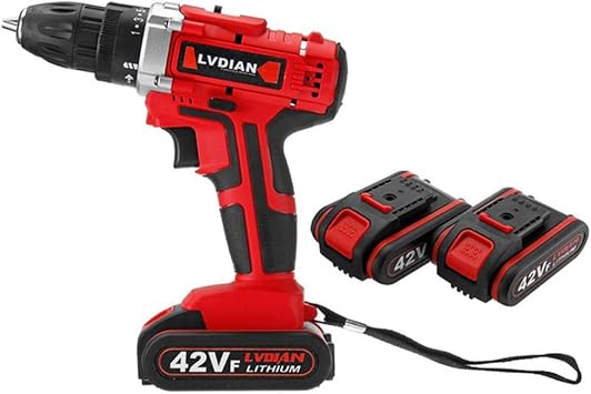 Taladro Inalámbrico Profesional 42VF, Destornillador ...