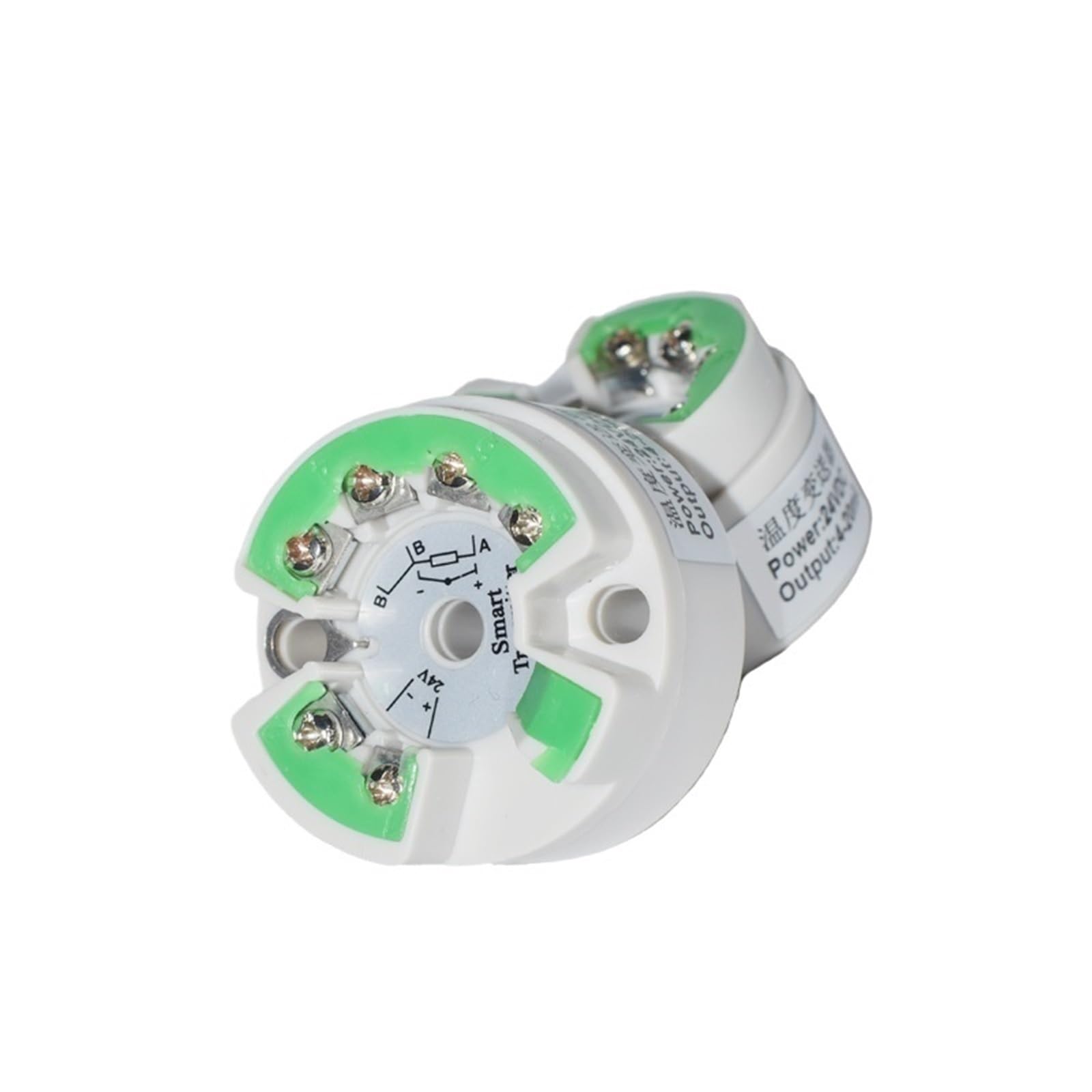 1 Uds transmisor de temperatura inteligente Módulo Sensor PT100 4-20mA 0-5V 10V salida antiinterferencia transductor de temperatura(0-5V 0-400C)